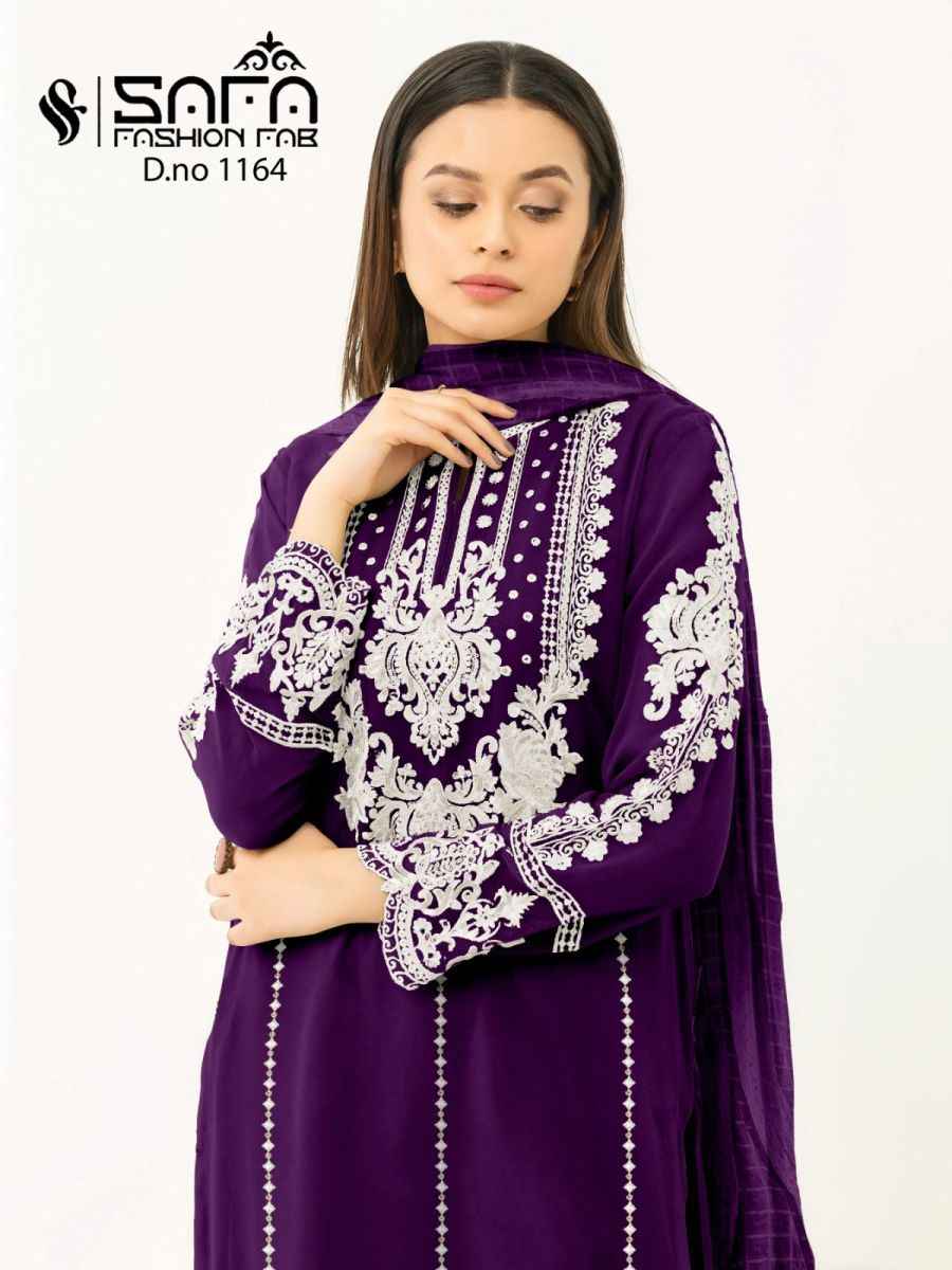 Safa Fashion Fab 1164 Readymade Georgette Dress 3 pcs Catalogue