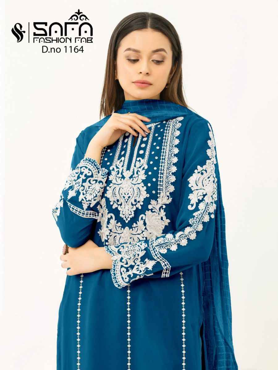 Safa Fashion Fab 1164 Readymade Georgette Dress 3 pcs Catalogue