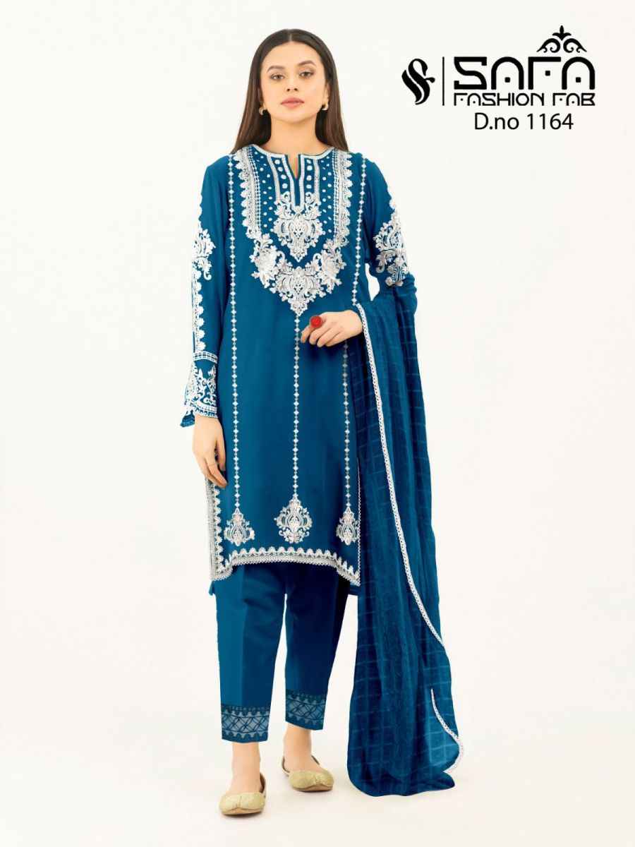 Safa Fashion Fab 1164 Readymade Georgette Dress 3 pcs Catalogue