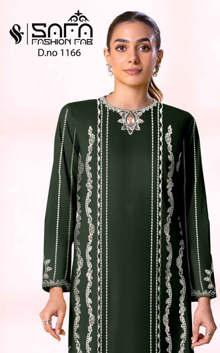 Safa Fashion Fab 1166 Georgette Kurti Combo 3 pcs Catalogue