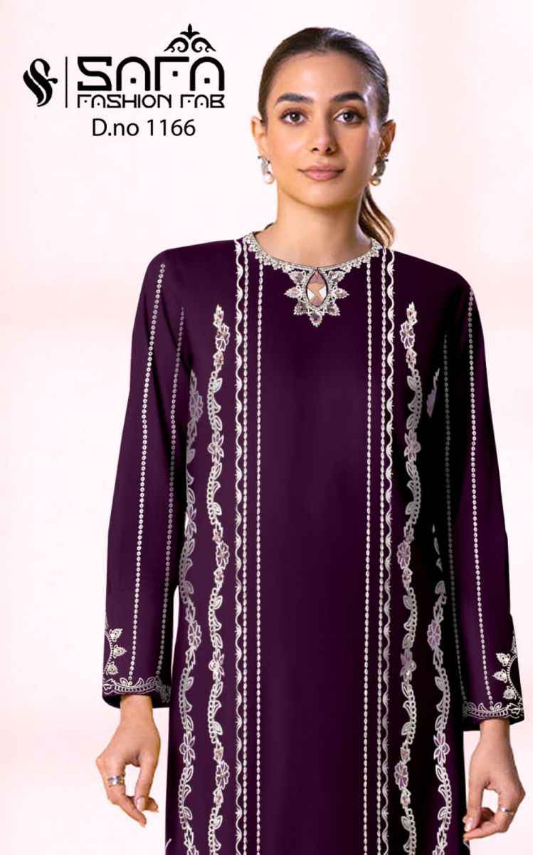 Safa Fashion Fab 1166 Georgette Kurti Combo 3 pcs Catalogue