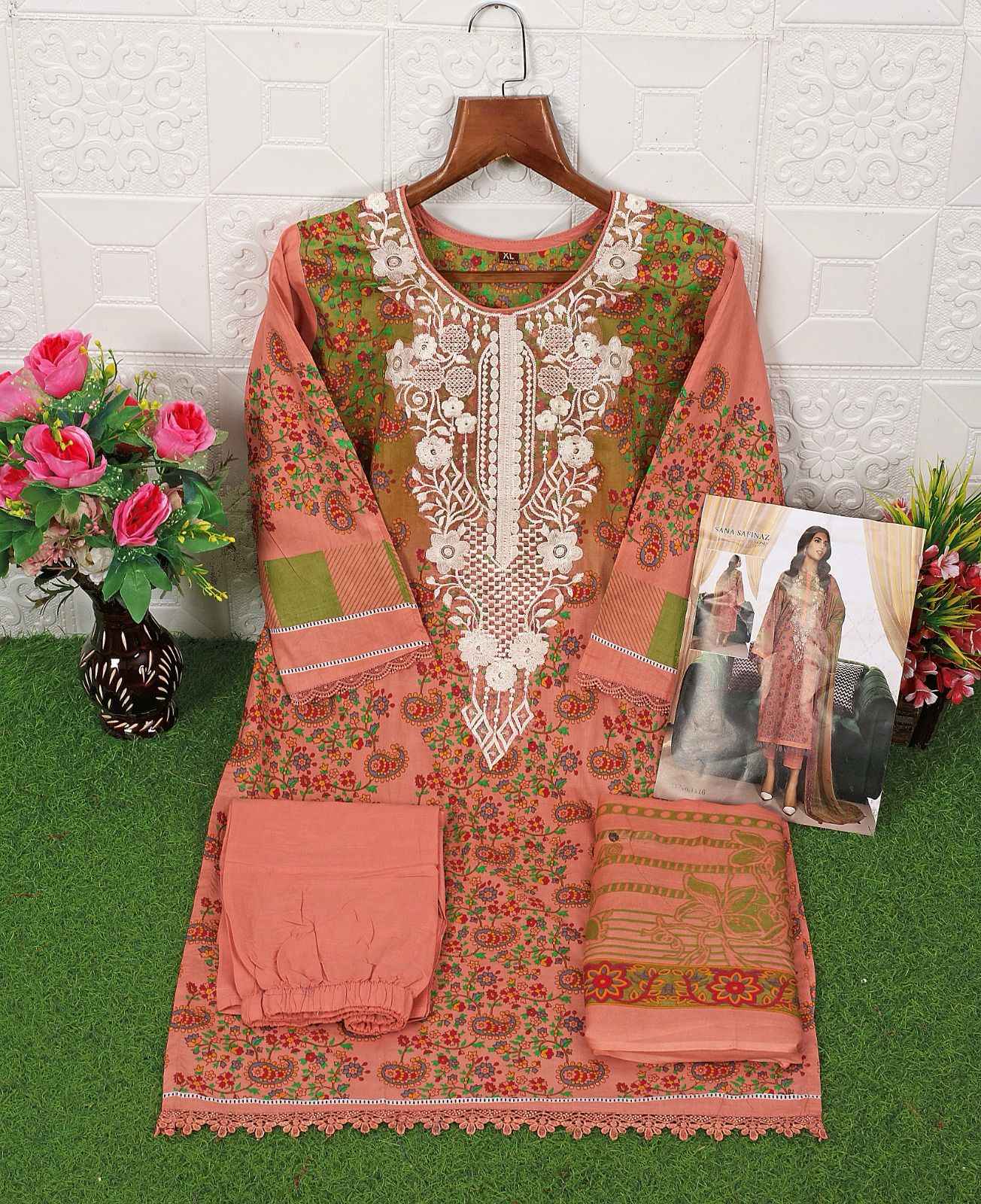 Sana Safinaz Beyond Casual Readymade Lawn Dress Online Wholesaler
