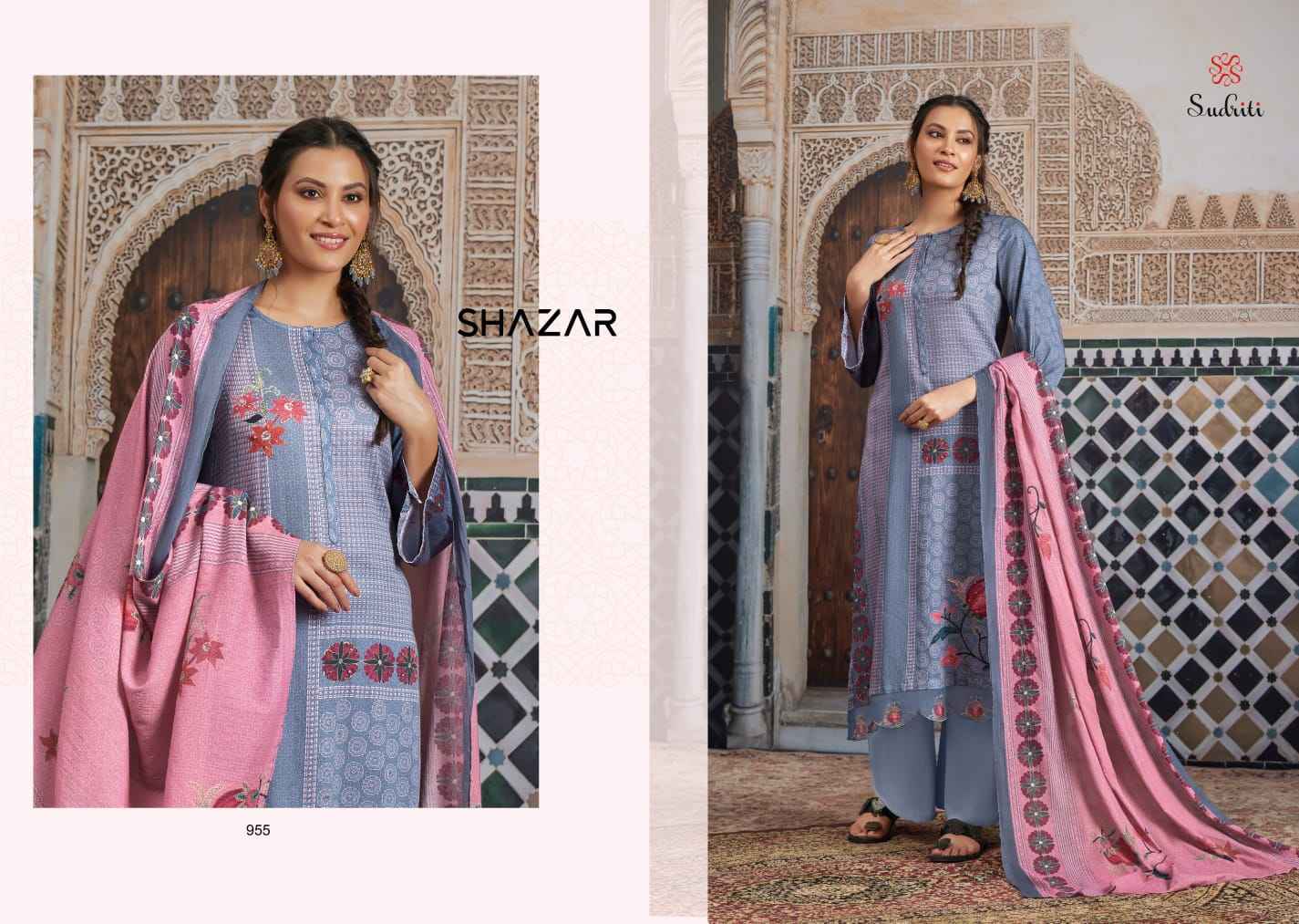 Sudriti Shazar Cotton Dress Material 8 pcs Catalogue