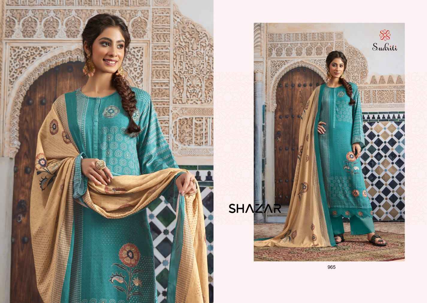 Sudriti Shazar Cotton Dress Material 8 pcs Catalogue