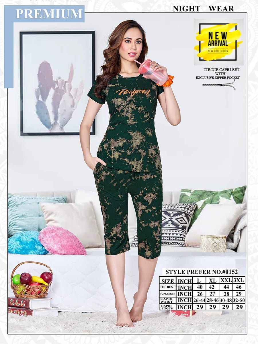Summer Special Vol 0152 Cotton Night Suit 6 pcs Catalogue
