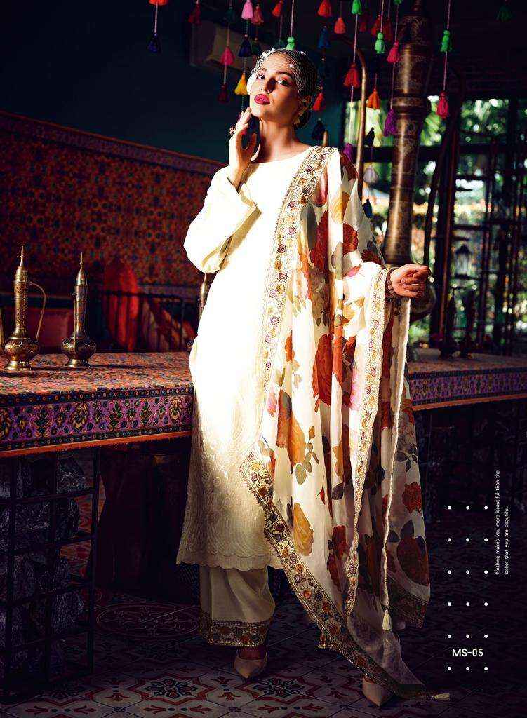 Varsha Mystic Velvet Dress Material 6 pcs Catalogue