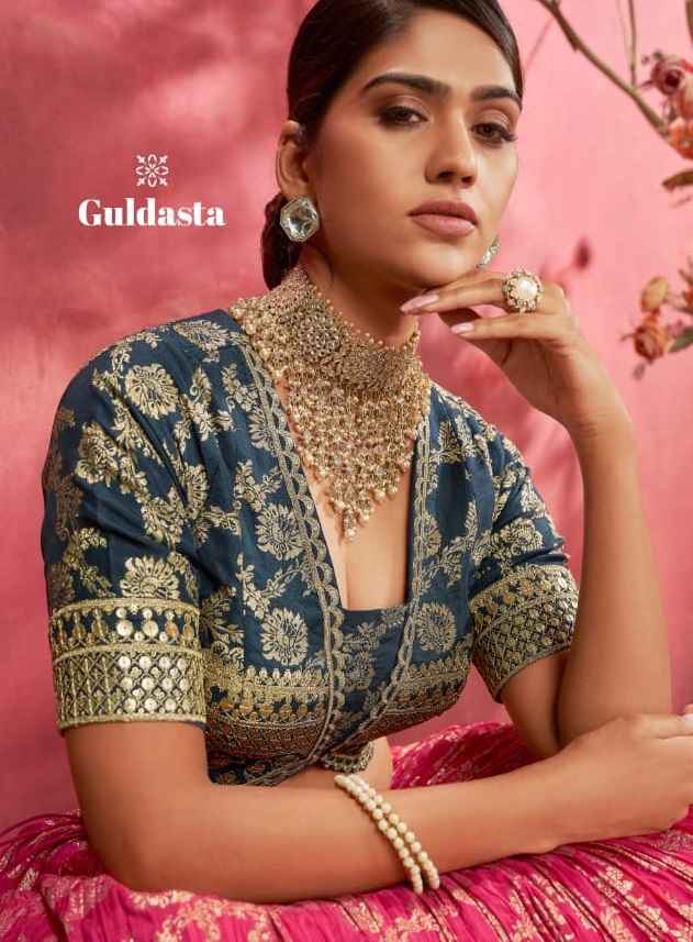 Virasat Guldasta Jacquard Lehenga Choli 3 pcs Catalogue