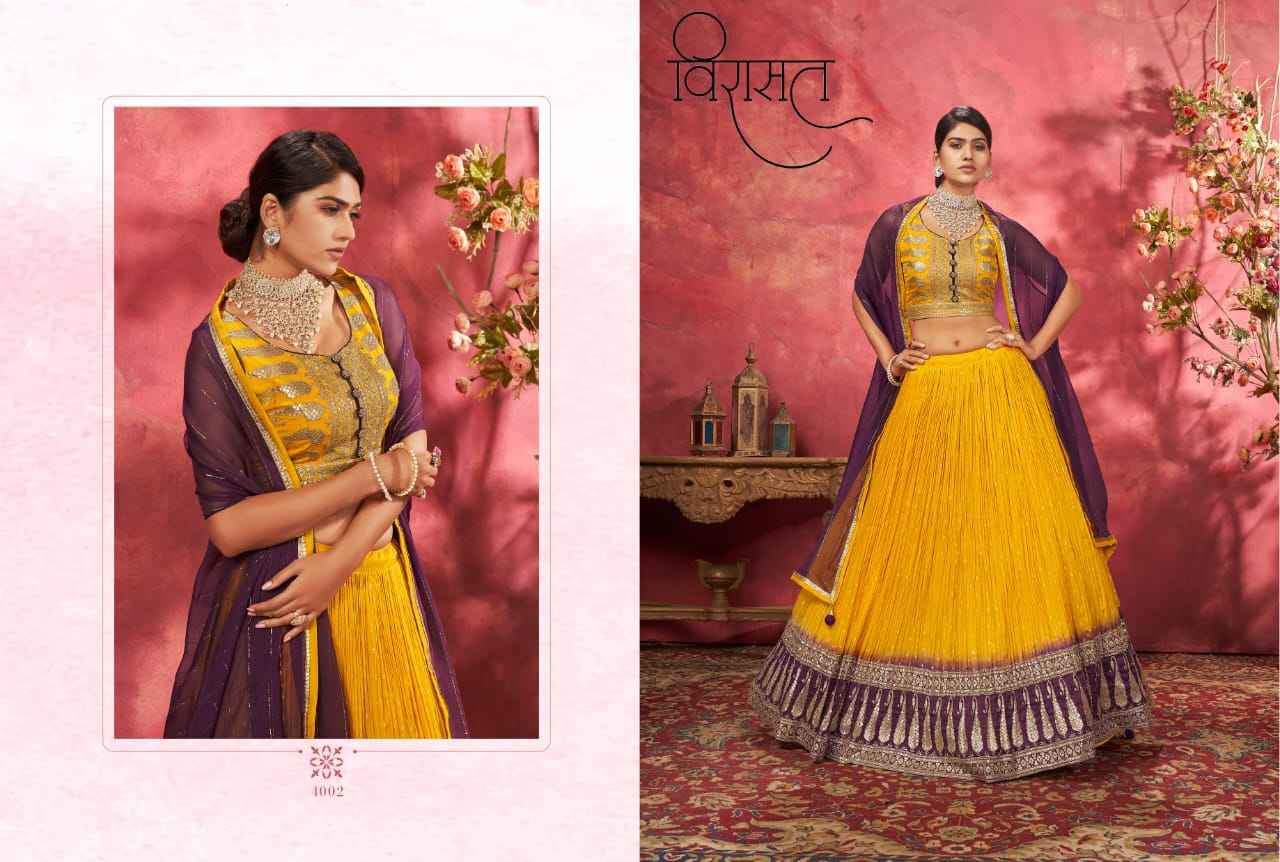 Jacquard lehenga choli online