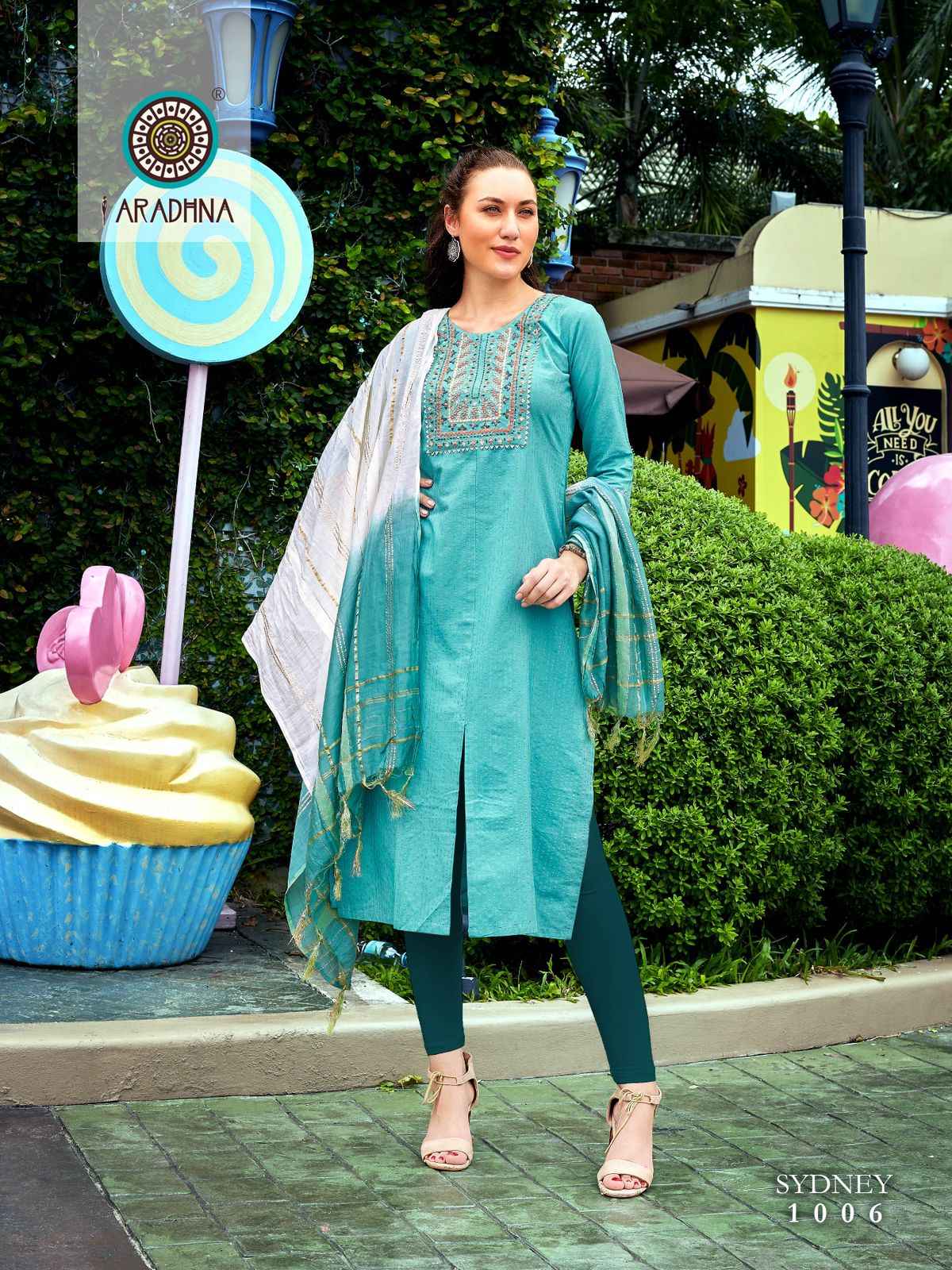 Aradhna Fashion Sydney Vol 1 Cotton Kurti Combo 6 pcs Catalogue