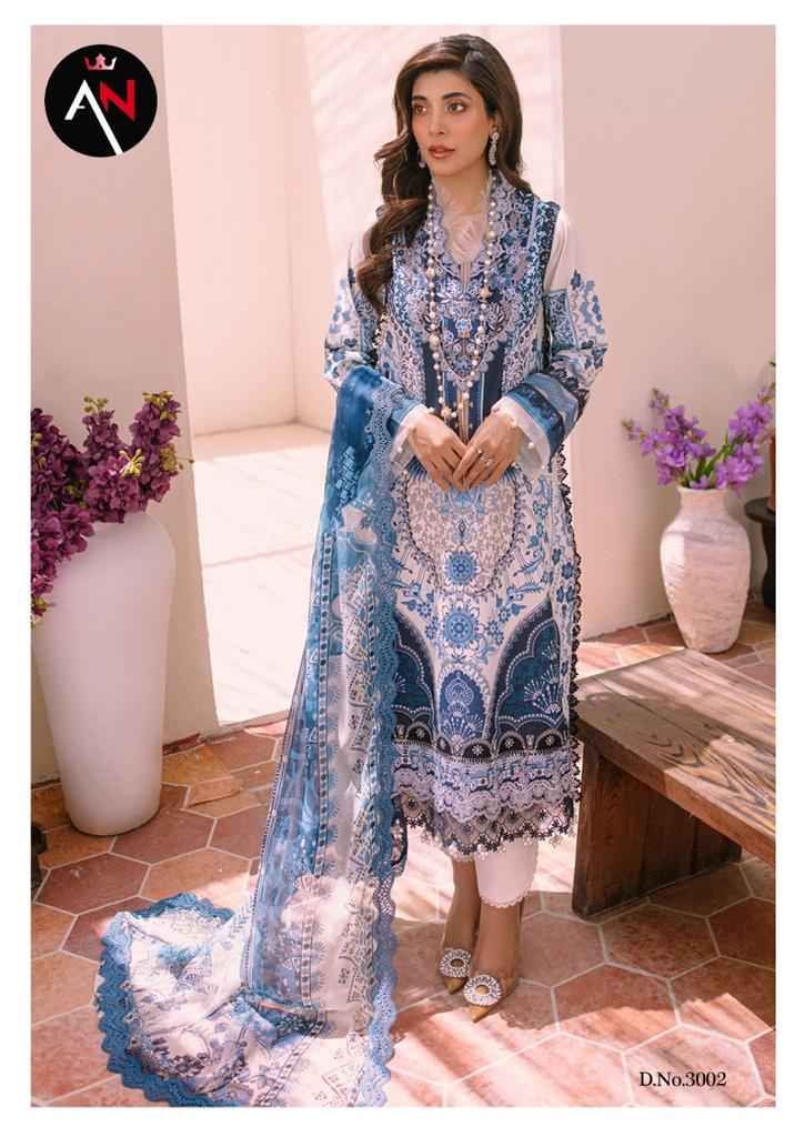 Asifa Nabeel Vol 3 Cotton Dress Material 8 pcs Catalogue