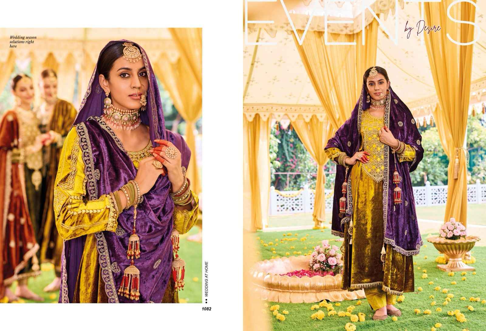 Cinderella Kuch Khaas Vol 8 Velvet Dress Material 8 pcs Catalogue