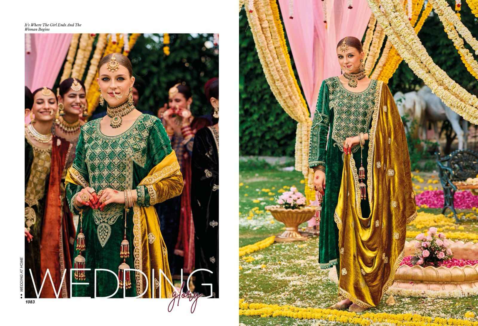 Cinderella Kuch Khaas Vol 8 Velvet Dress Material 8 pcs Catalogue
