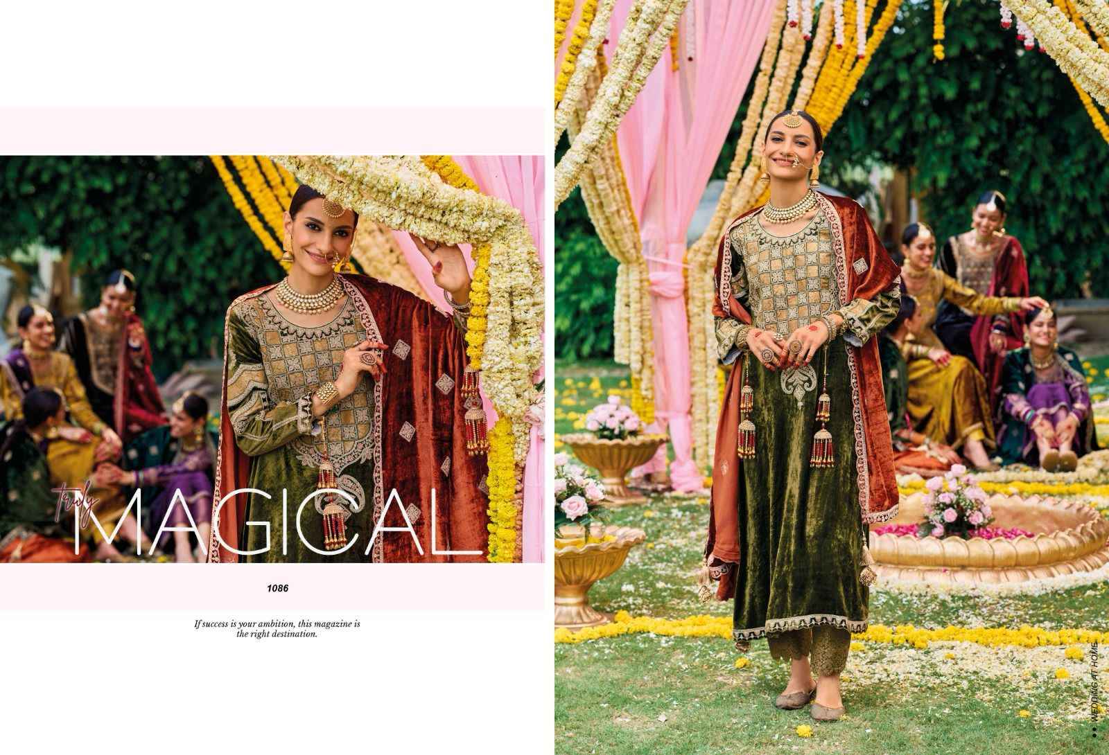Cinderella Kuch Khaas Vol 8 Velvet Dress Material 8 pcs Catalogue