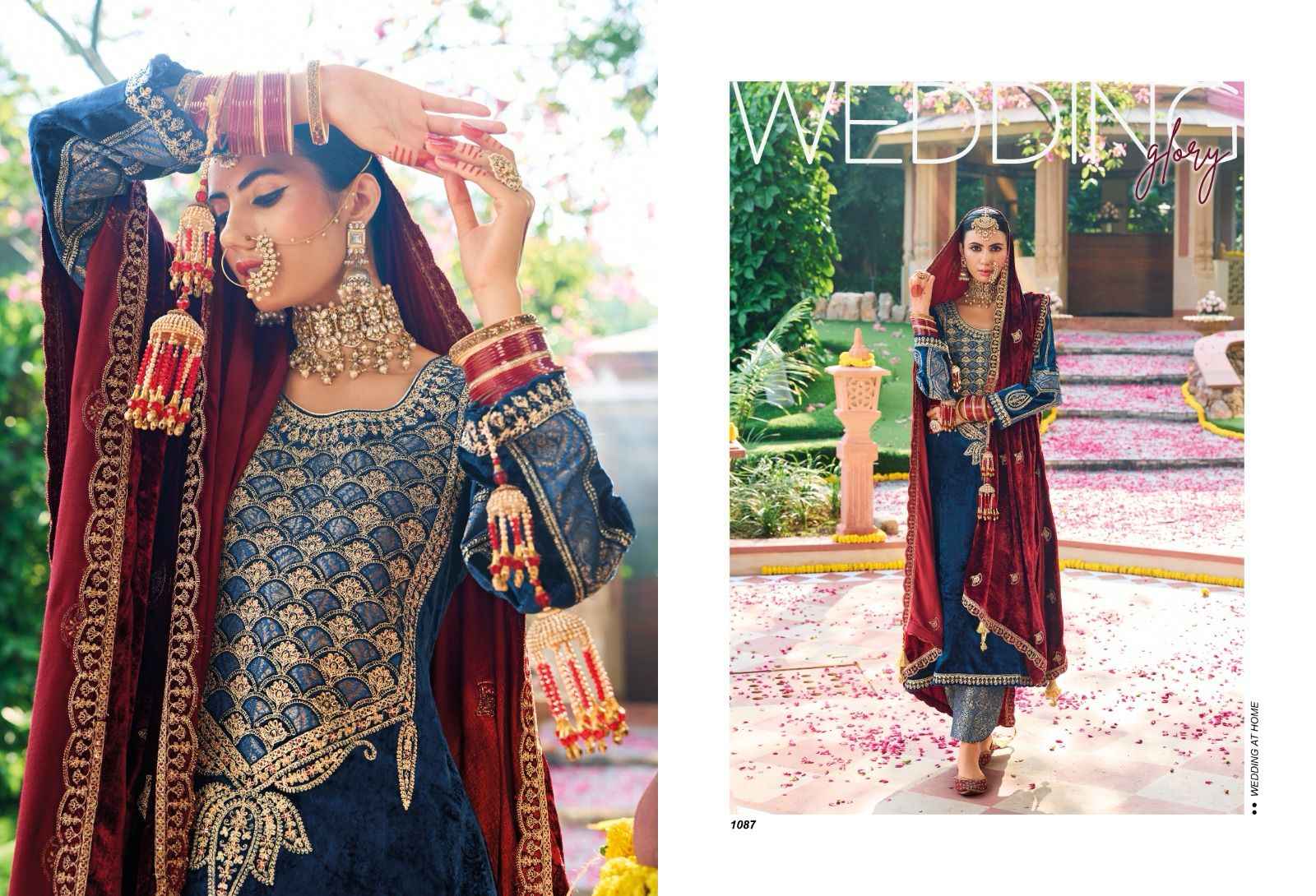 Cinderella Kuch Khaas Vol 8 Velvet Dress Material 8 pcs Catalogue