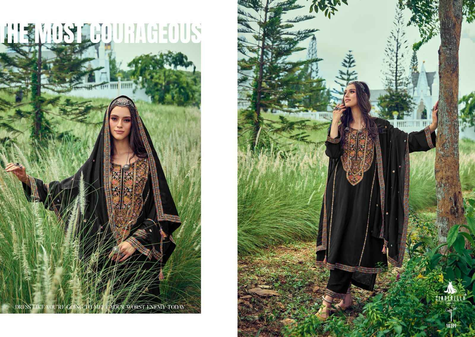 Cinderella The Festive Edit Pashmina Dress Material 6 pcs Catalogue