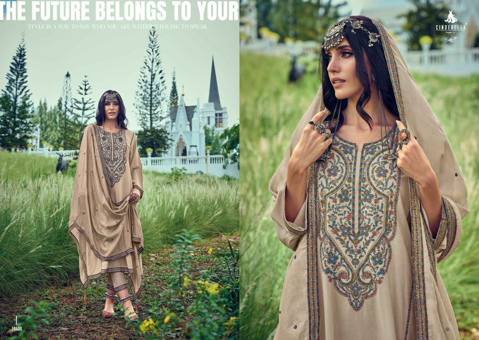 Cinderella The Festive Edit Pashmina Dress Material 6 pcs Catalogue