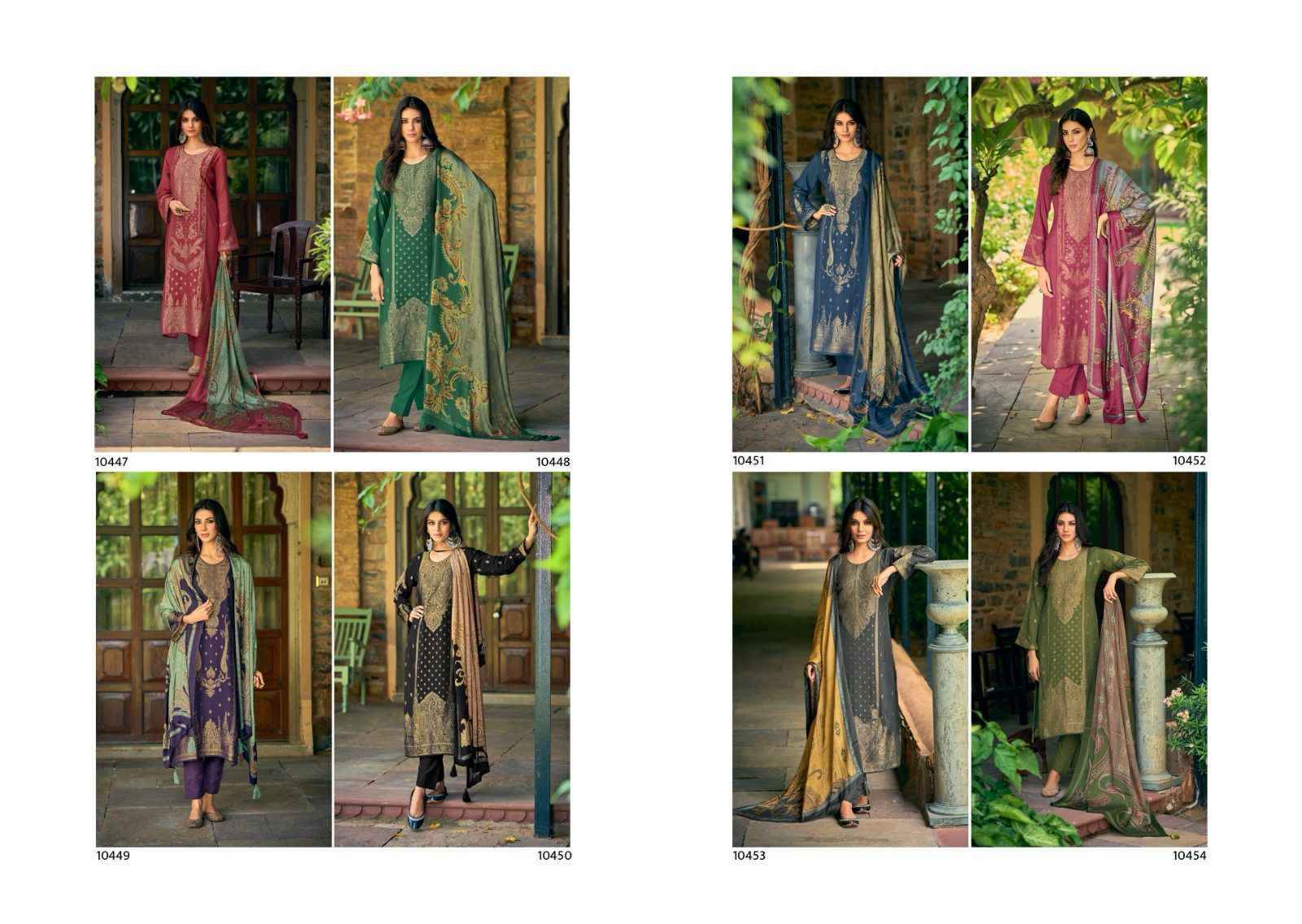 Cinderella Tohpha Viscose Pashmina Dress Material 8 pcs Catalogue