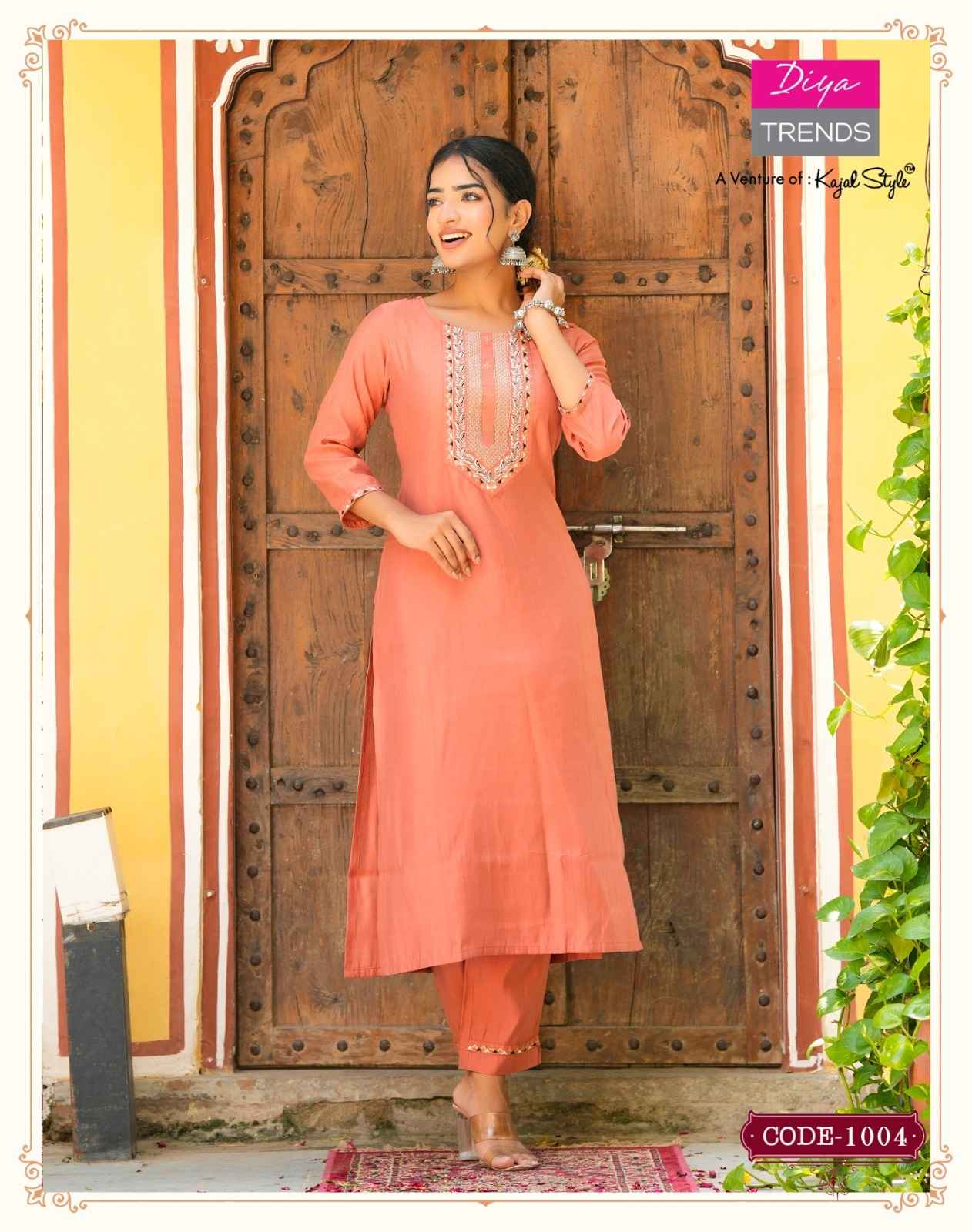 Diya Trends Satrangi Muslin Kurti Combo 10 pcs Catalogue