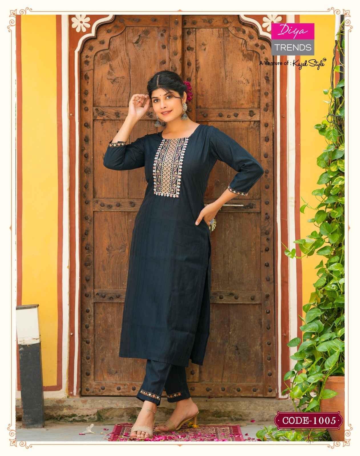 Diya Trends Satrangi Muslin Kurti Combo 10 pcs Catalogue