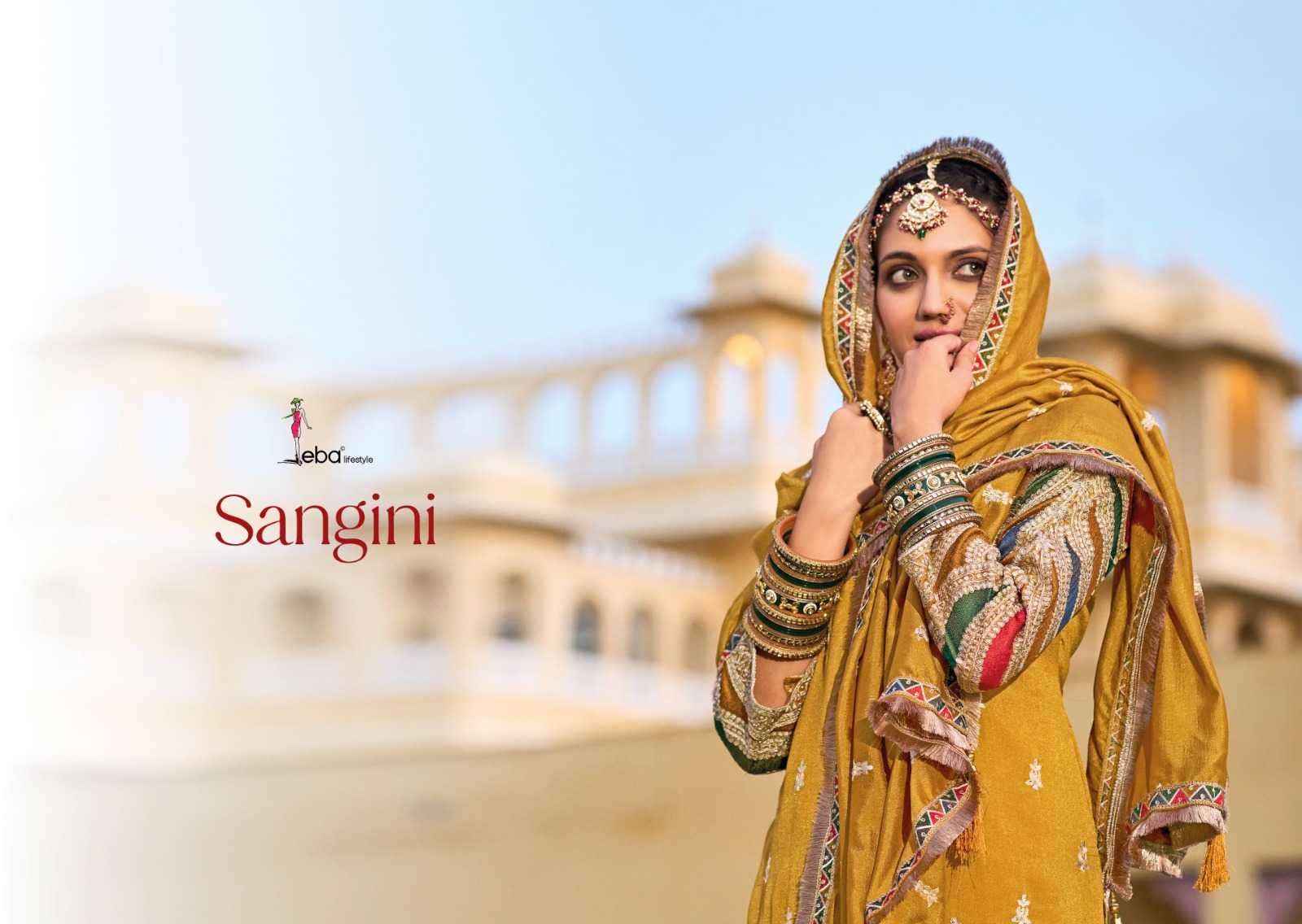Eba Lifestyle Sangini Readymade Silk Dress 4 pcs Catalogue