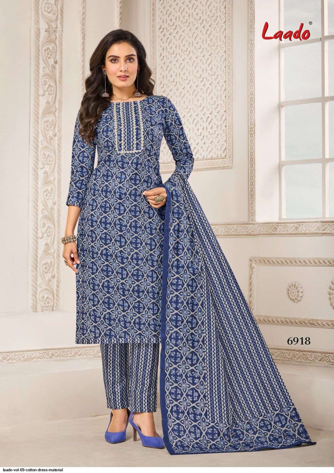 Laado dress material online shopping clearance