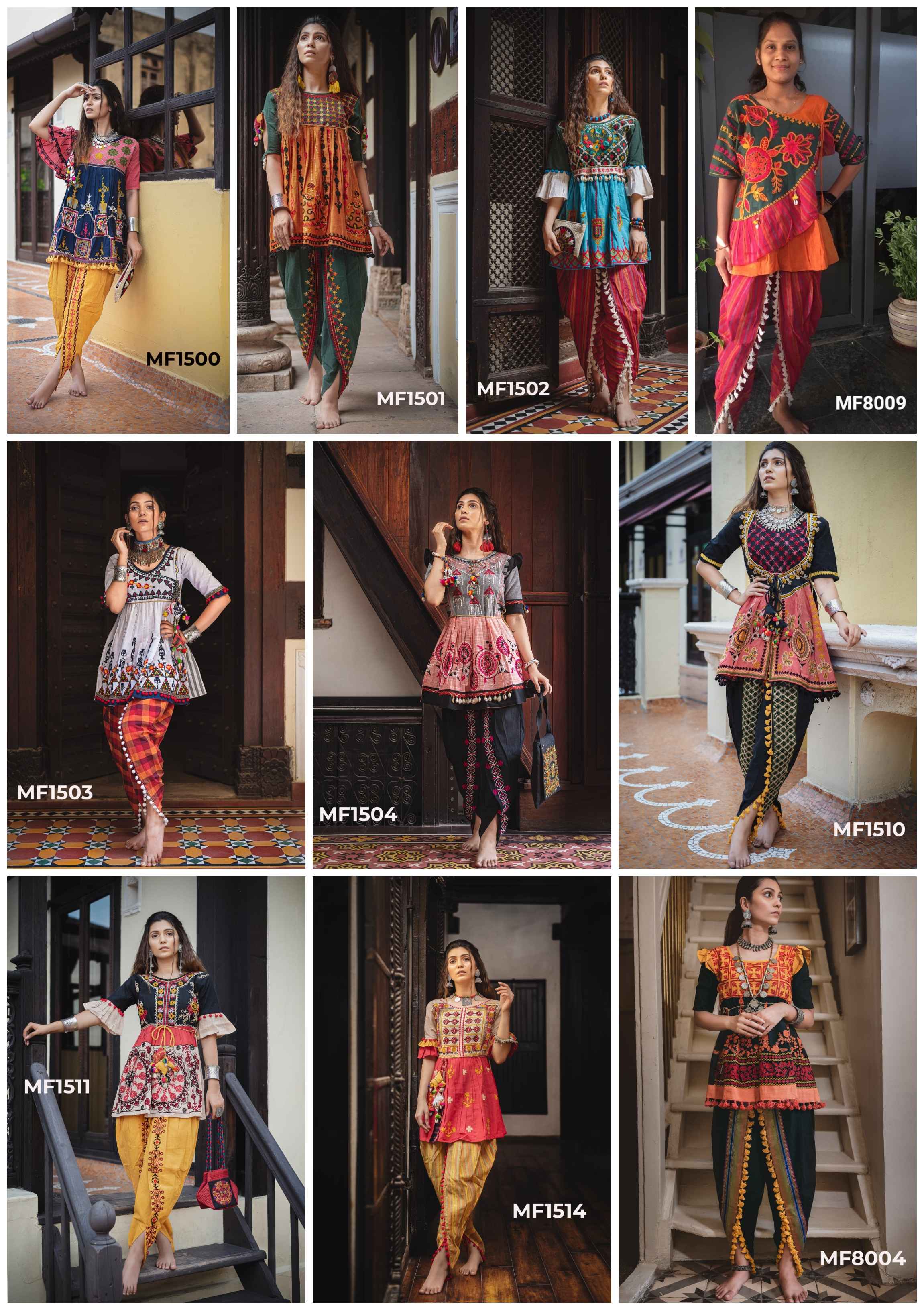 Mesmora Kath Putali Khadi Kedia Top With Pant Online Ethnic Store