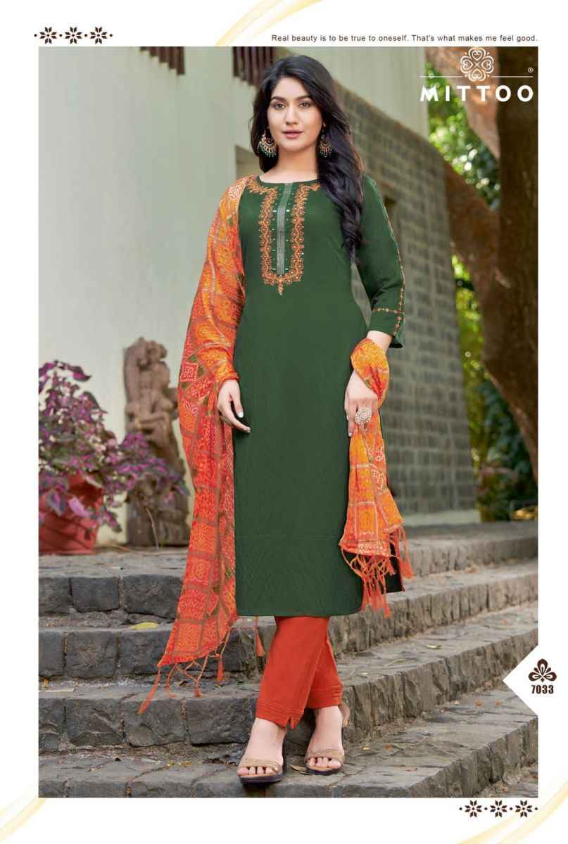 Mittoo Bansri Vol 4 Cotton Kurti Combo 6 pcs Catalogue