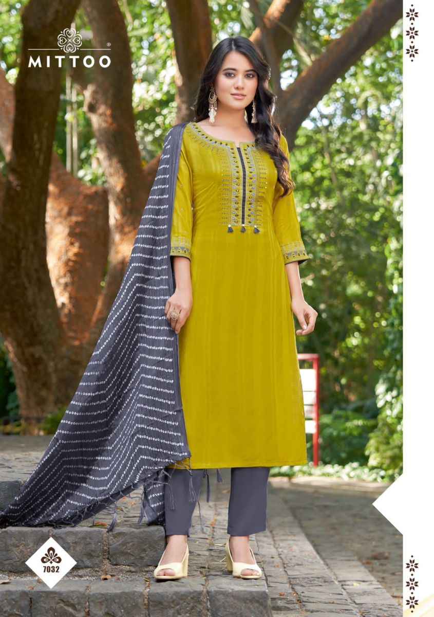 Mittoo Bansri Vol 4 Cotton Kurti Combo 6 pcs Catalogue