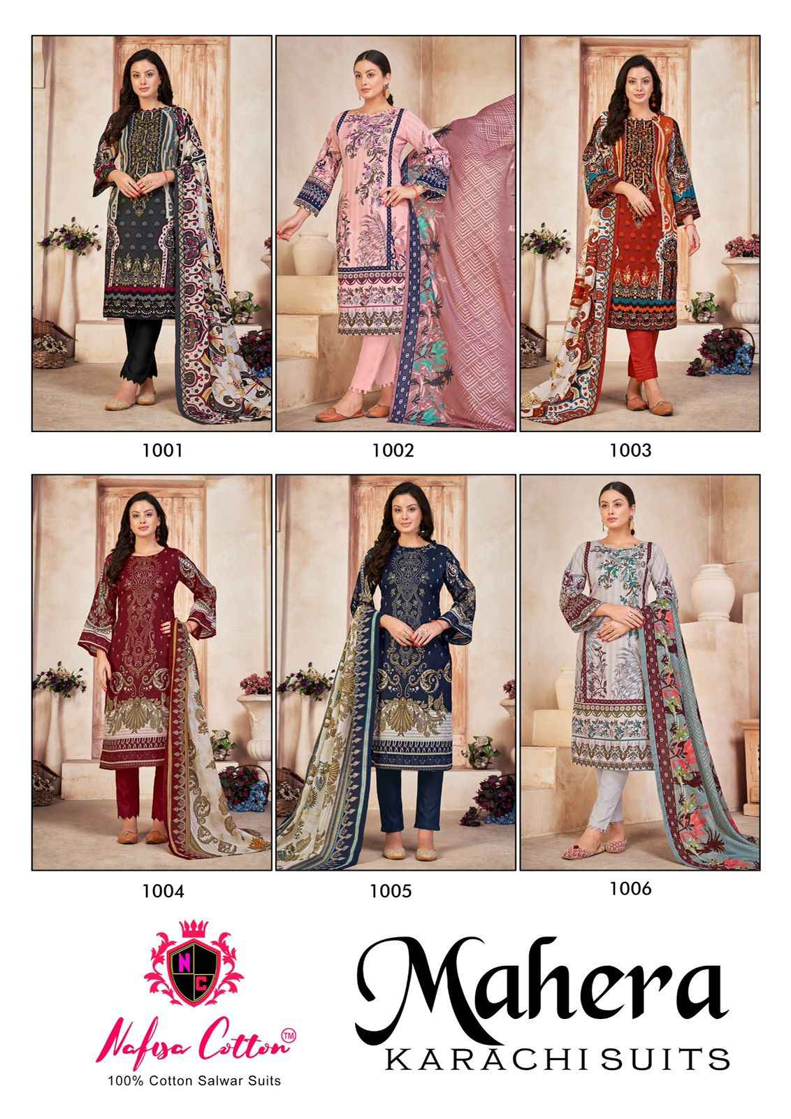 Fyra Karachi Soft Cotton Printed casual Daily Wear Dress Material  Collection - The Ethnic World