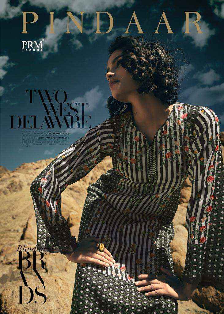 PRM Trendz Pindaar Pashmina Dress Material 8 pcs Catalogue
