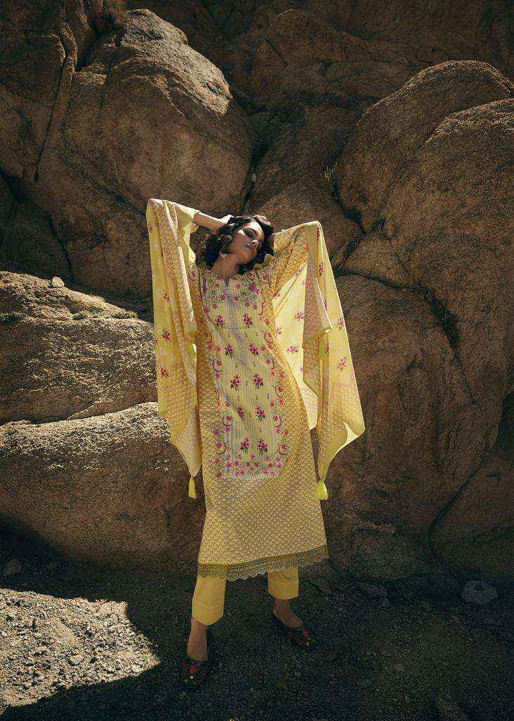 PRM Trendz Pindaar Pashmina Dress Material 8 pcs Catalogue