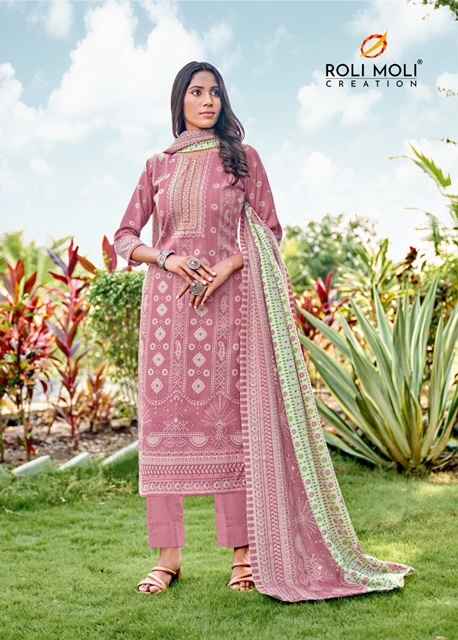 Roli Moli Creation Dilara Exclusive Winter Collection Pashmina Dress Material 8 pcs Catalogue