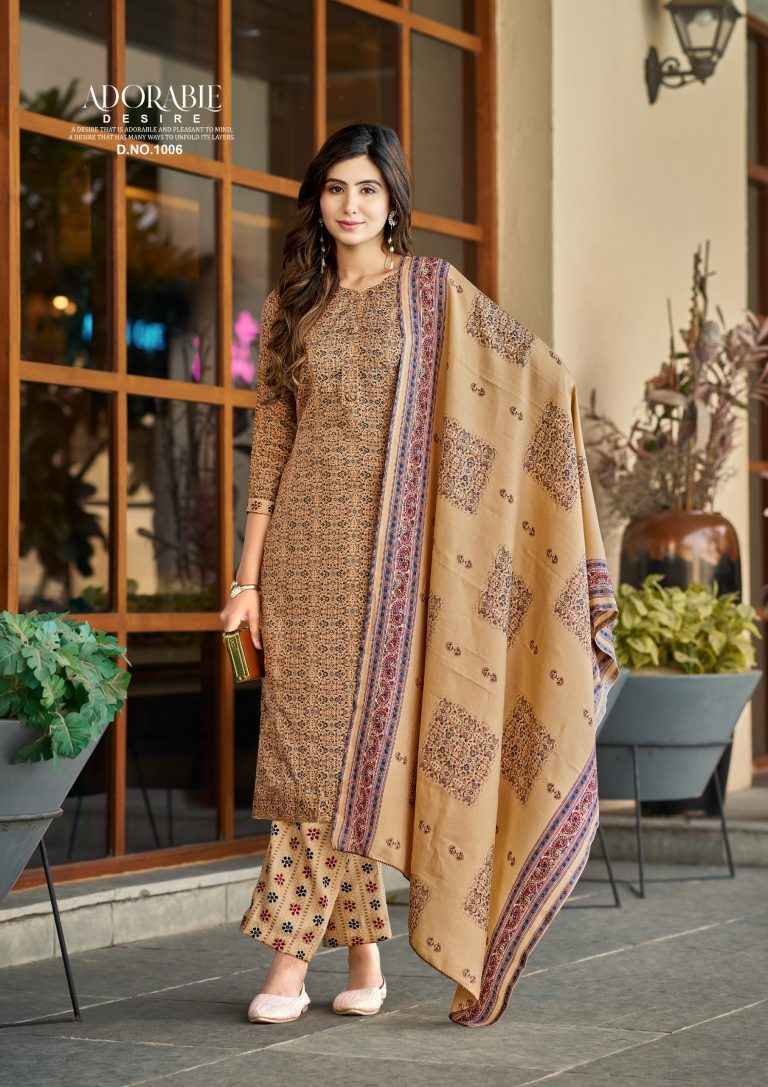 Roli Moli Creation Jasmine Pashmina Dress Material 8 pcs Catalogue