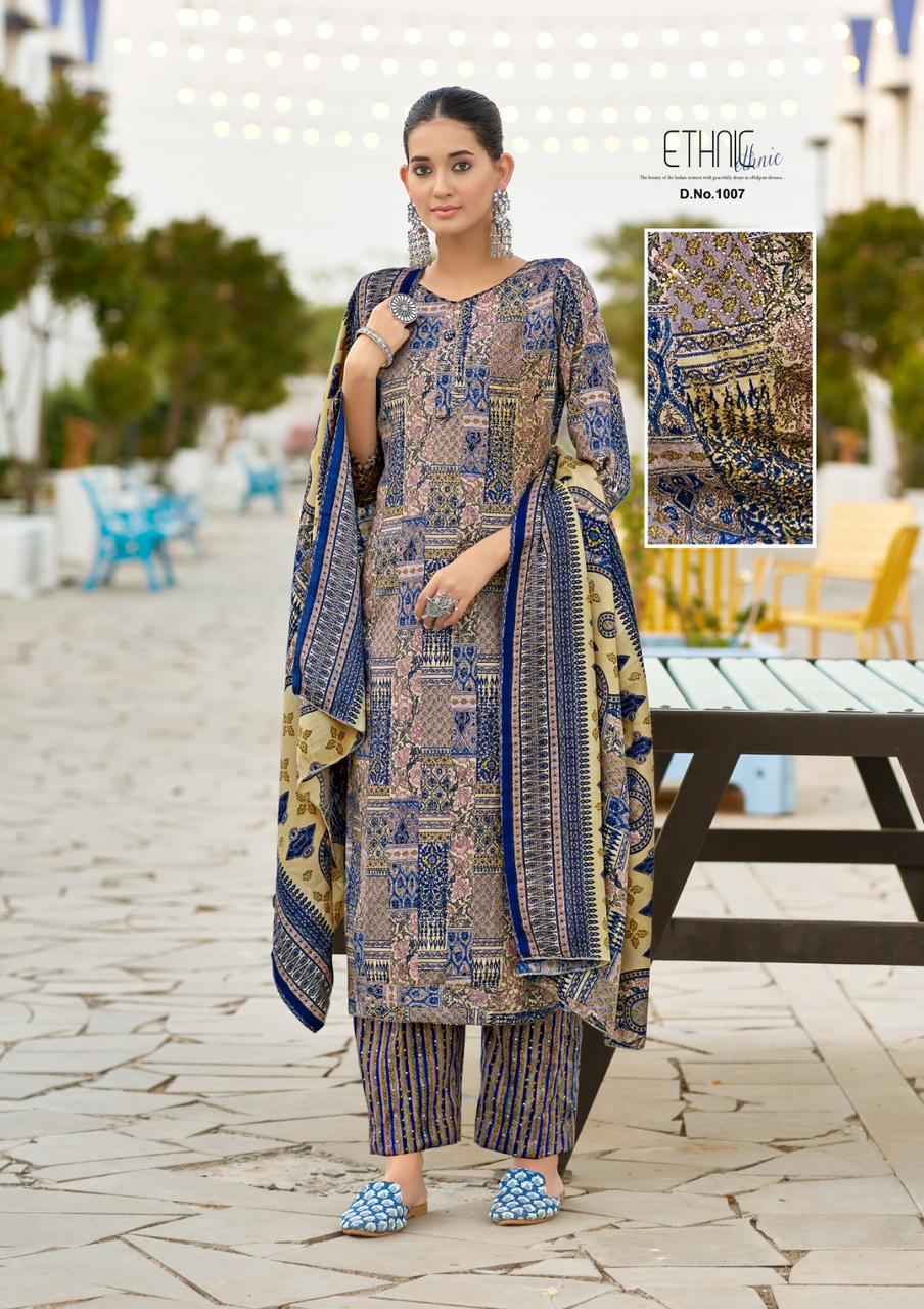 Roli Moli Creation Mirah Pashmina Dress Material 8 pcs Catalogue
