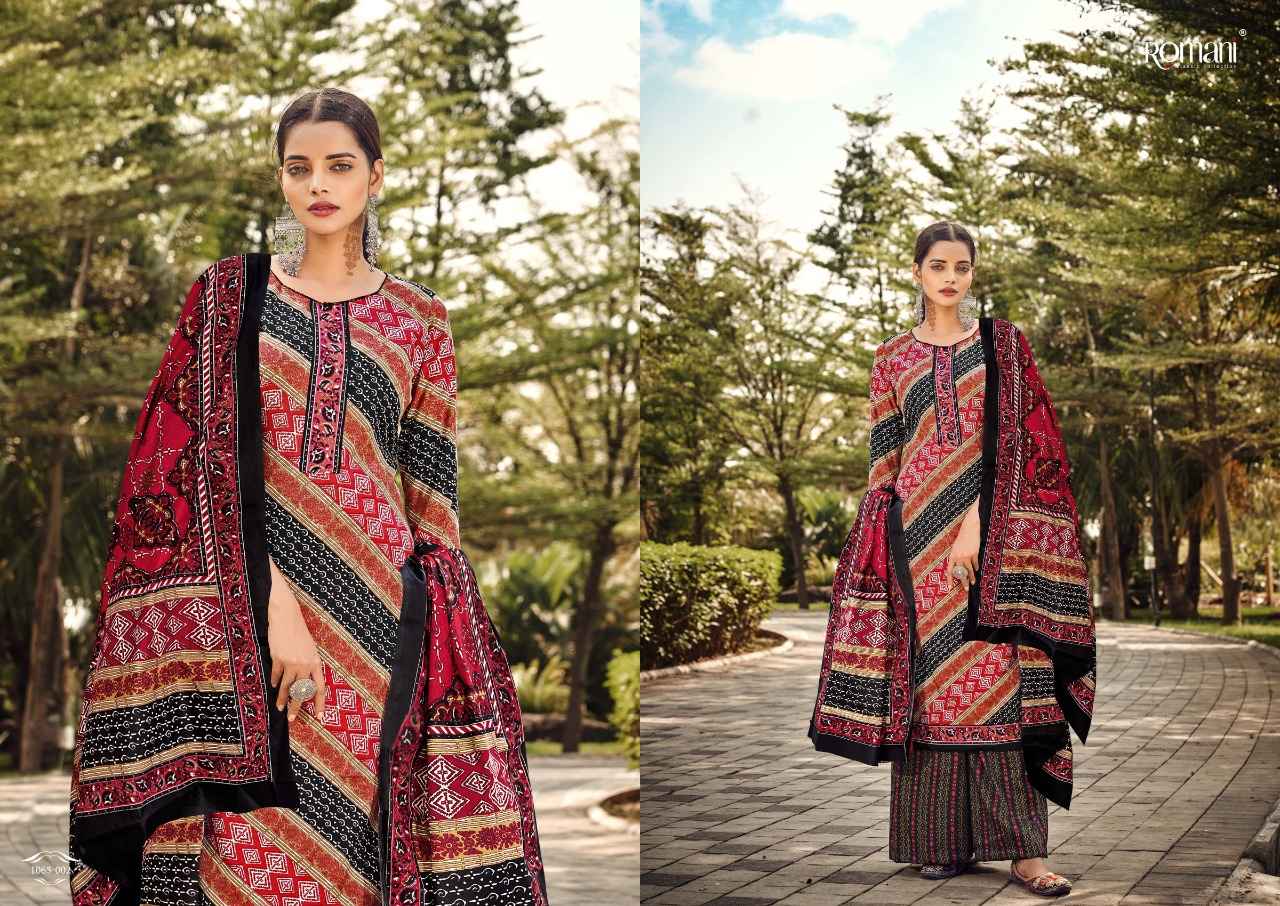 Romani Kasauti Pashmina Dress Material Online Winter Wear
