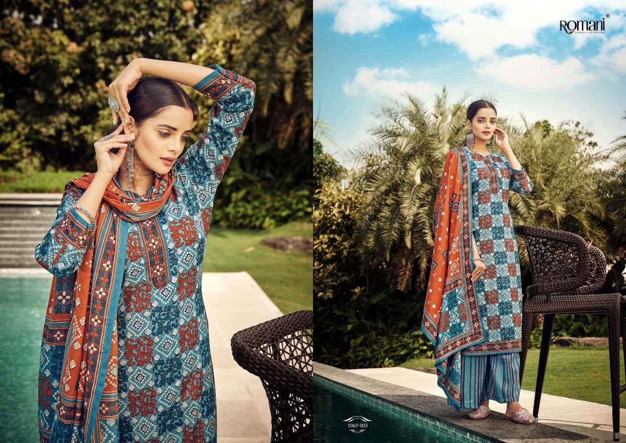 Romani Kasauti Pashmina Dress Material Online Winter Wear