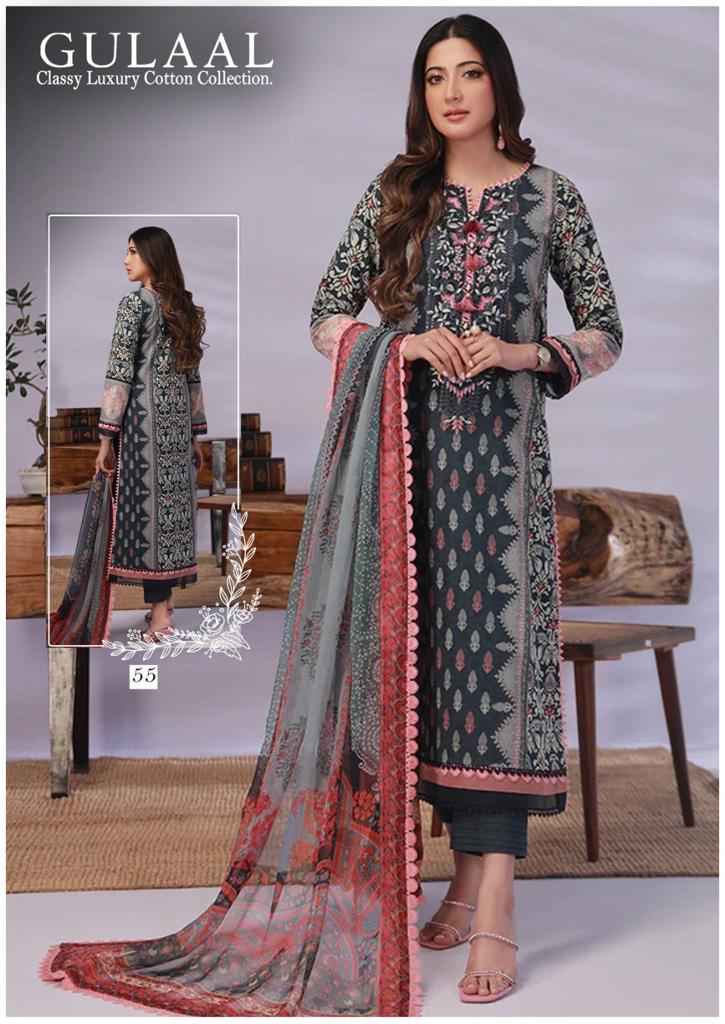 Sana Maryam Gulaal Classy Luxury Cotton Collection Vol 6 Cotton Dress Material 10 pcs Catalogue