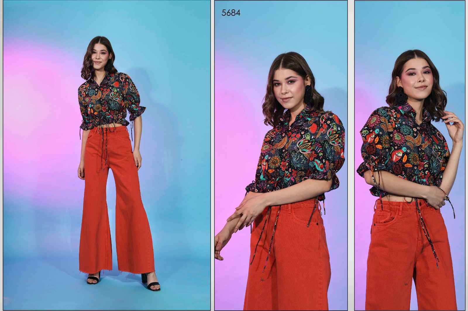 Shubhvastra Femella Vol 8 Fancy Top 7 pcs Catalogue