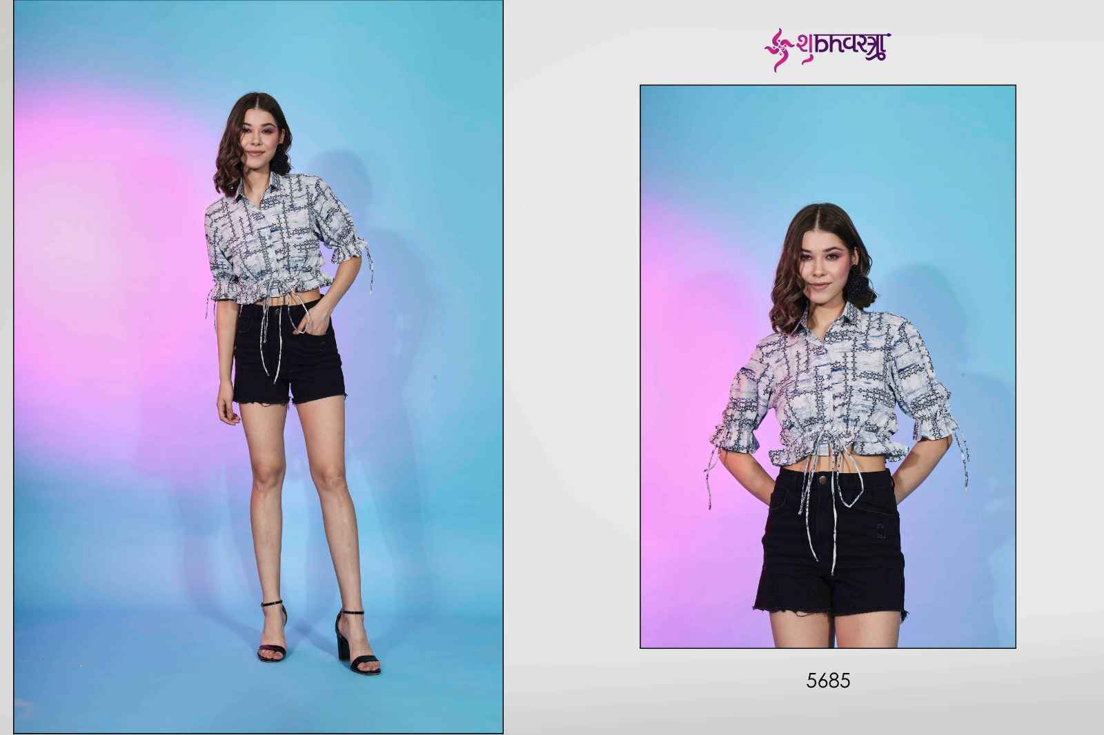 Shubhvastra Femella Vol 8 Fancy Top 7 pcs Catalogue