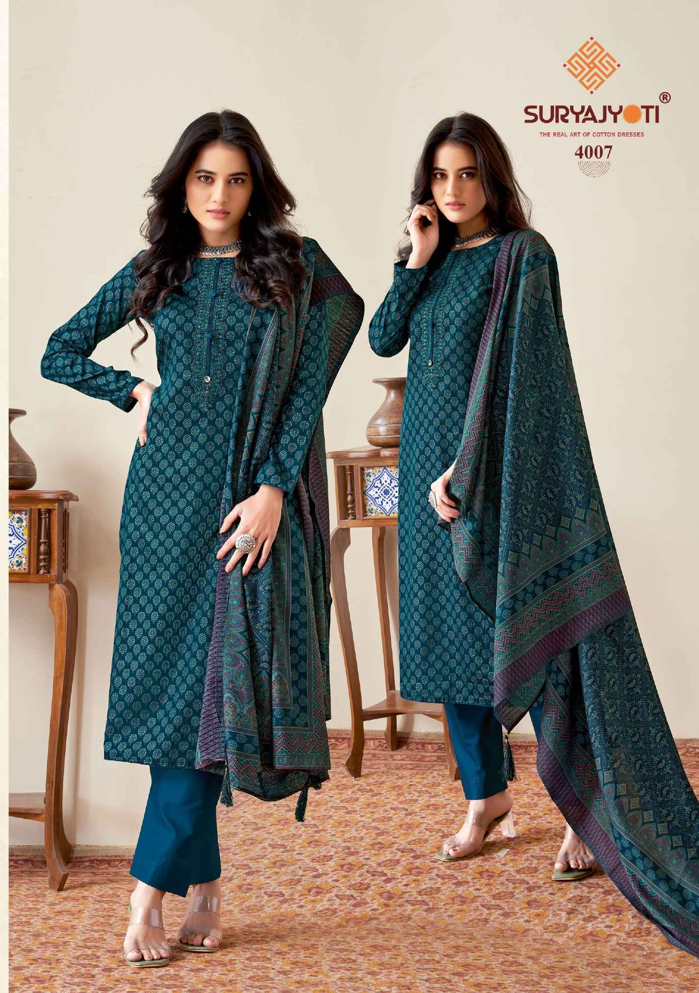 Suryajyoti dress materials deals