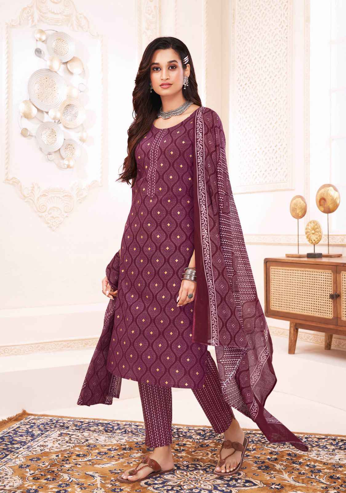 Suryajyoti Poshak Vol 2 Readymade Cotton Dress Online Wholesaler