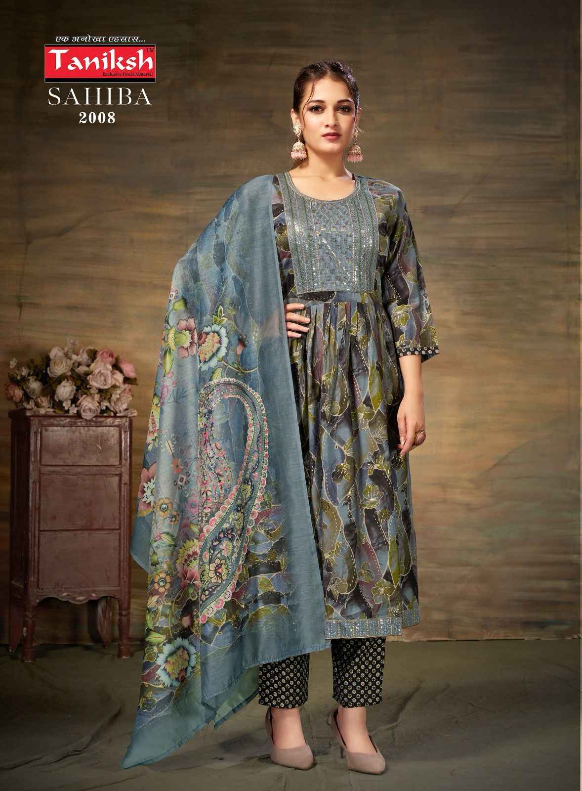 Taniksh Sahiba Vol 2 Muslin Kurti Combo 8 pcs Catalogue
