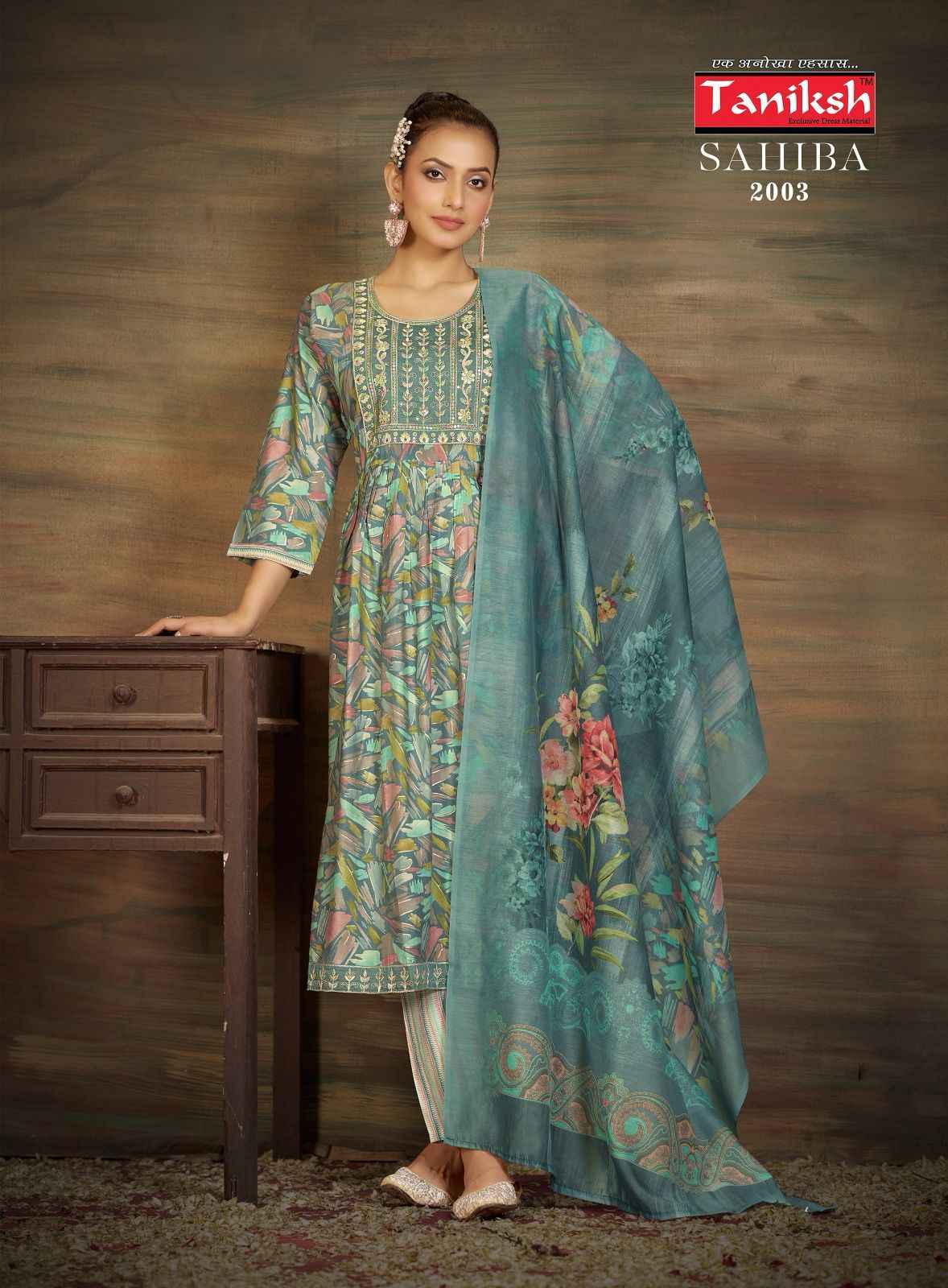 Taniksh Sahiba Vol 2 Muslin Kurti Combo 8 pcs Catalogue