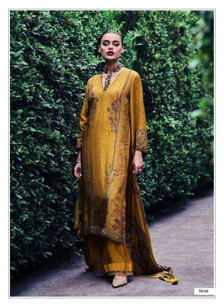 Varsha Tahira Pashmina Dress Material 6 pcs Catalogue
