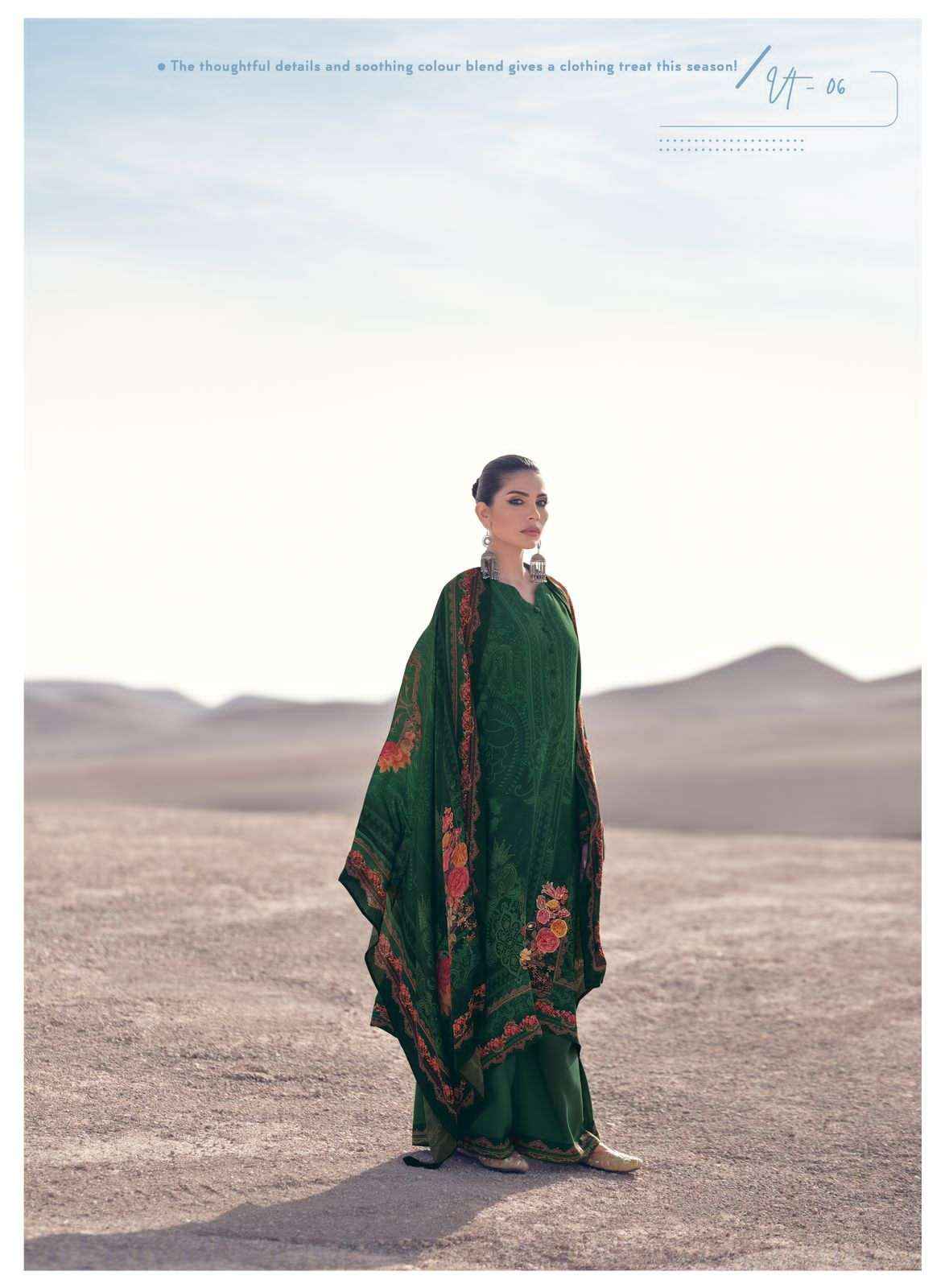 Varsha Valentino Pashmina Dress Material 6 pcs Catalogue