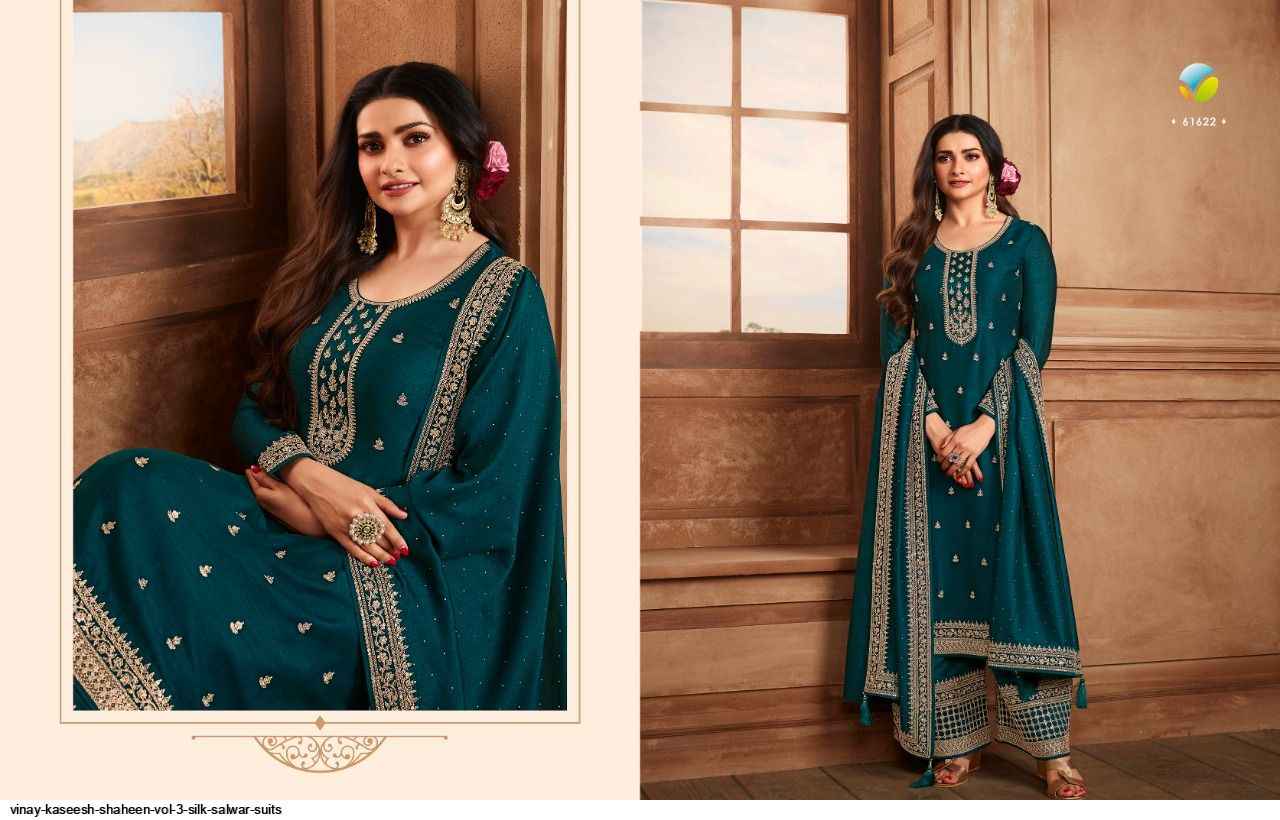 Vinay Kaseesh Shaheen 3 Georgette Dress Material Wholesale Suits