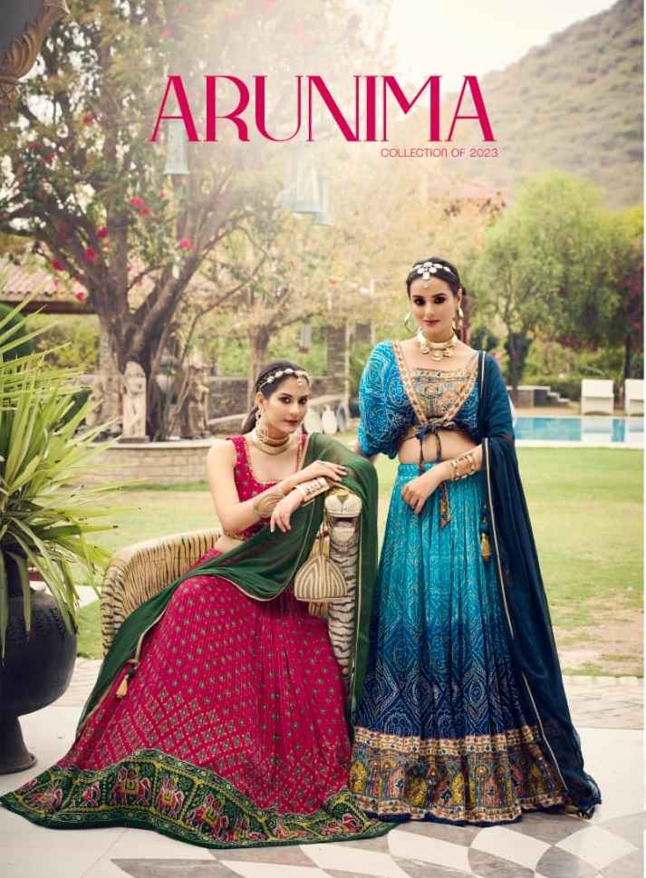 Virasat Arunima Chinon Lehenga Choli 7 pcs Catalogue