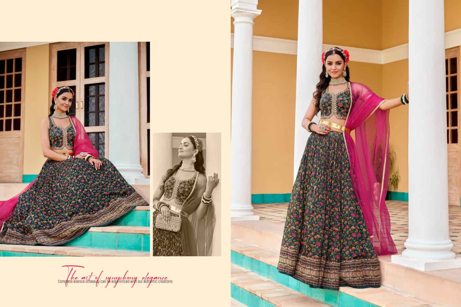 Virasat Arunima Chinon Lehenga Choli 7 pcs Catalogue