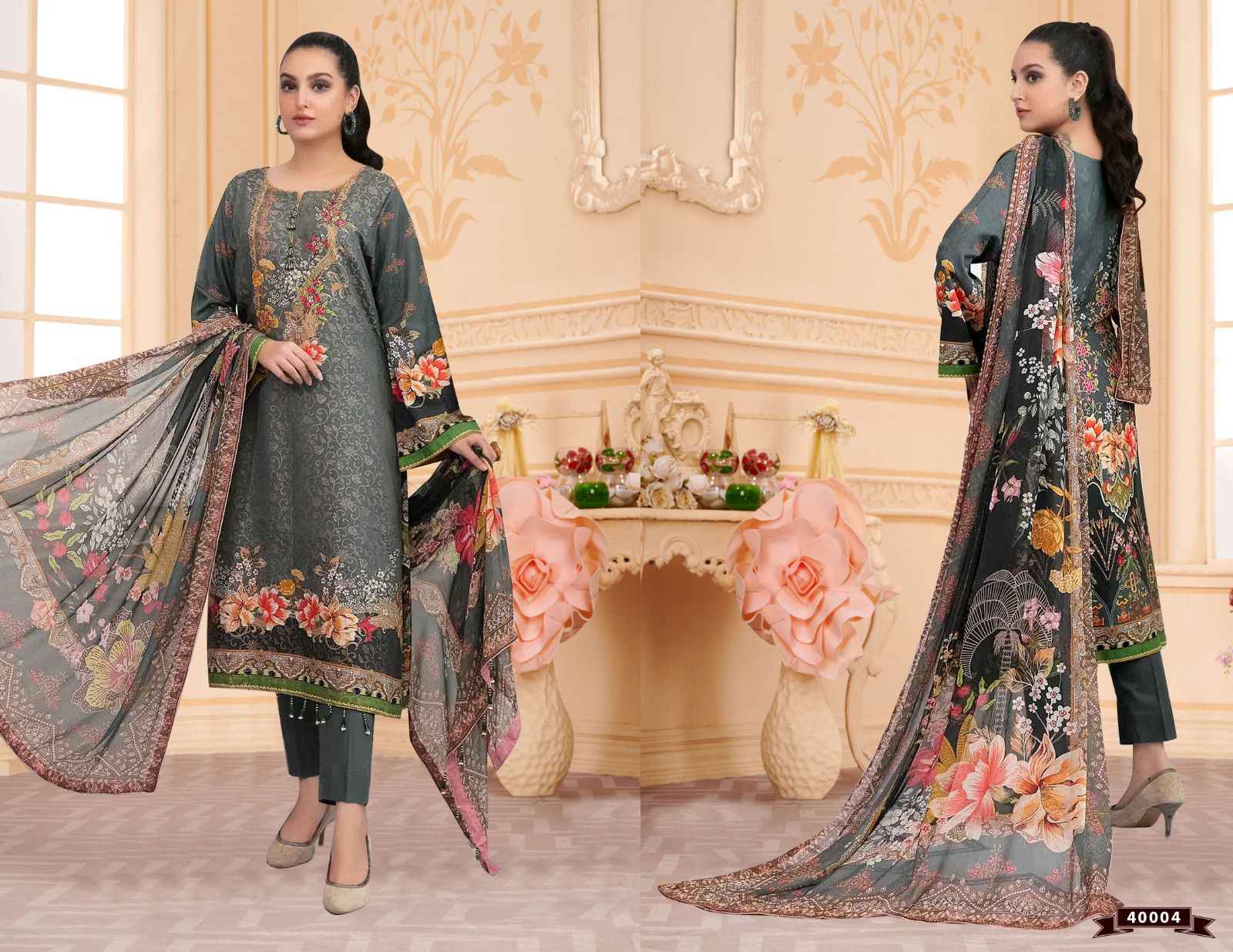 Apna Cotton Razia Sultan Vol 40 Cotton Dress Material 10 pcs Catalogue