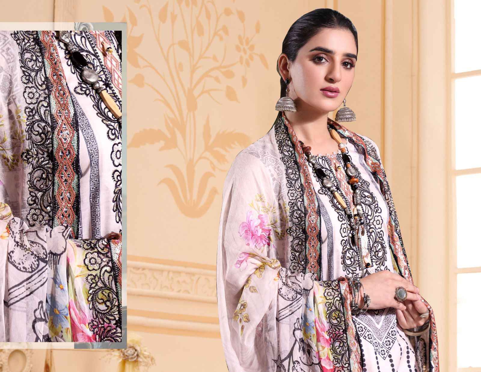 Apna Cotton Razia Sultan Vol 40 Cotton Dress Material 10 pcs Catalogue